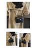 Inspired Textured Shoulder Bag - High-End Fashion 2024 Crossbody with Diamond Chain