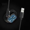 Nabíjecí kabel pro chytré hodinky Nabíječka pro chytré hodinky Bezpečný magnetický rychlý dokovací adaptér 2pinový kabel pro náramkové hodinky pro HW12 HW16