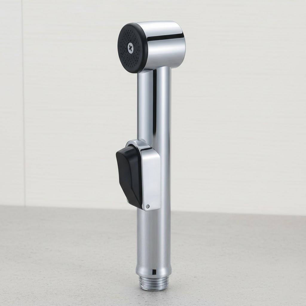 Adjustable ABS Shower Head Handheld with Multiple Spray Modes for Enhanced Bathroom Experience серебряный