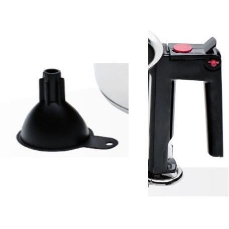 Bain-marie - GSW - 16 cm - 1, 5 L - Double paroi et réservoir - Induction - Acier inoxydable