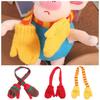Pretend Play 1:12 Doll Clothes Neck Scarf Mini Dolls Hat Doll Scarf with Gloves  Photographic Prop