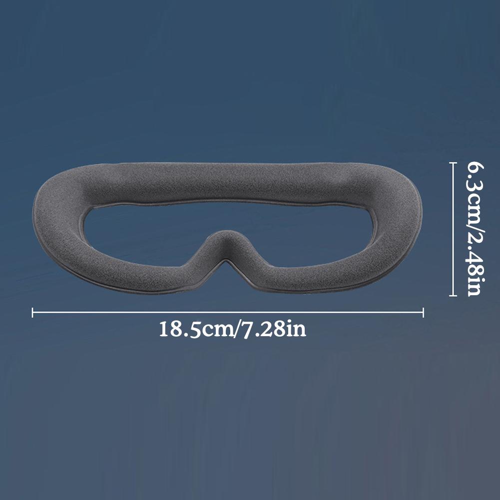 Pro DJI Avata 2 Pro Goggles 3 Houbička na obličej Ochranný kryt Náhradní měkký obličejový díl Oční polštářek pro Avata Brýle Příslušenství