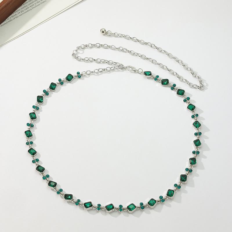 Waist Chain for Women High-end Waist Chain for Women Fashion Rhinestone Women Waist Chain for Exquisite and Elegant Women