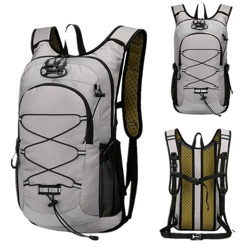 Large Capacity Outdoor Backpack Bags High Density Waterproof Nylon Sports Bag For Hiking Camping Travelling Mountaineering Bag