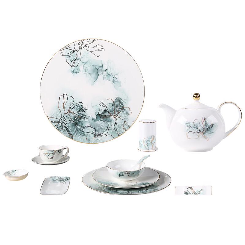 Ru Han New Chinese Style Ceramic Tableware Set