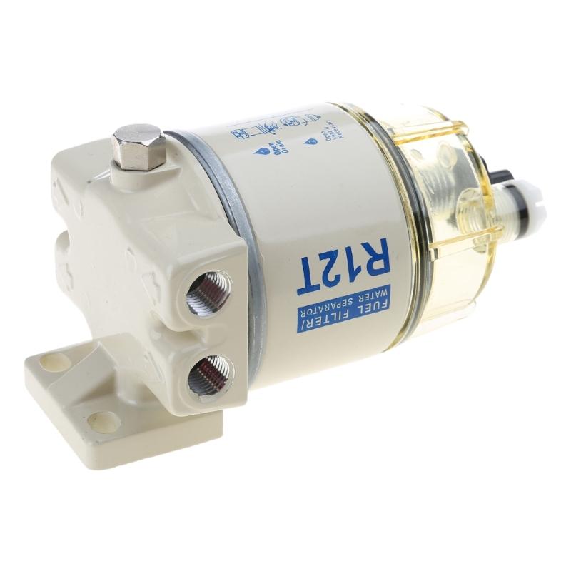 R12T Kraftstoff-/Wasserabscheiderfilter Motor Marine SPIN-ON R12T Filter Ersetzt S3240 120AT NPT ZG1/4-19 Komplette Baugruppe