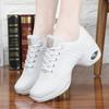 Women's Large Size Flying Woven and Breathable Bottom Increase Ballet Sports Shoes Dance Women's Shoes