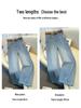 2025 Women's Straight-Leg High-Waisted Jeans: Slimming, Versatile, and Fashionable for Spring & Autumn