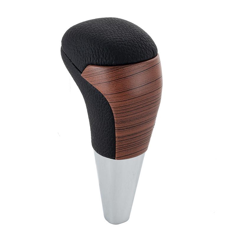 Leather Shift Knob for Toyota Highlander, Corolla, Camry Gear Lever Modification