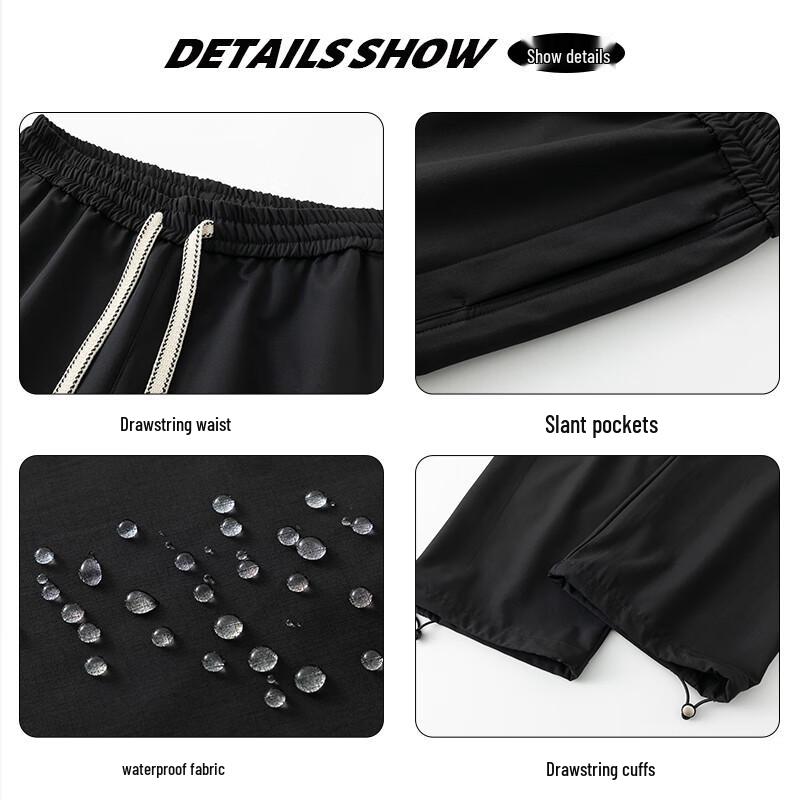 Huili Men's Autumn Straight-Leg Outdoor Casual Pants