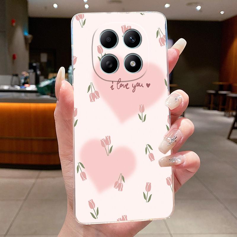 For Xiaomi Poco M8 Pro Casing Clear Luxury Fashion Butterfly Flowers Soft Silicone TPU Case For PocoM8 PocoM8Pro 5G Shell Cover