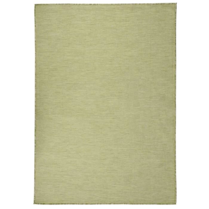 VidaXL Tapis à tissage plat d'extérieur 200x280 cm Vert