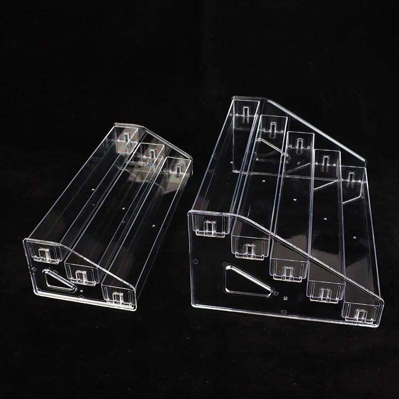 3/4/5/6/7 Schichten Nagellack Displayständer Klarer Kosmetik Display Rack Halter Ätherisches Öl Flasche Organizer Lagerung