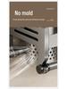 Wall-Mounted Stainless Steel Kitchen Storage Rack for Seasonings, Chopsticks, and Knives