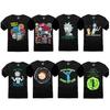 Rick And Morty T Shirt Men Short Sleeve Polyester Breathable Summer Casual Style For Teens