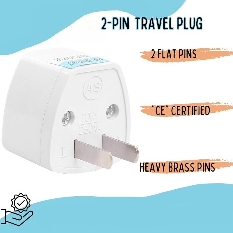 Plug Adapter Multifunction Universal EU US AU Socket Adapter Plug Converter 10A Electrical Socket Type E/F Plug Travel Adapter AC Outlet