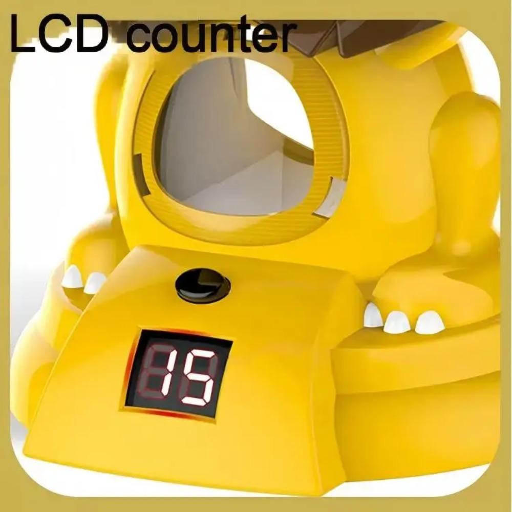 Interactive Parent-Child Airsoft Gun Toy Soft Bullet Shooting Duck Rex Ball Lion Design Elastic Gun Children Educational Game