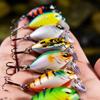 12No.3.8CM3.8GFloating Rock Fat Lure Bait Bionic Fake Bait Freshwater Saltwater Bass Special Model