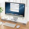 Transparent Computer Monitor Stand Riser Bracket With Storage Drawer PC Screen Holder Laptop Desktop Organizer For Charger Mouse