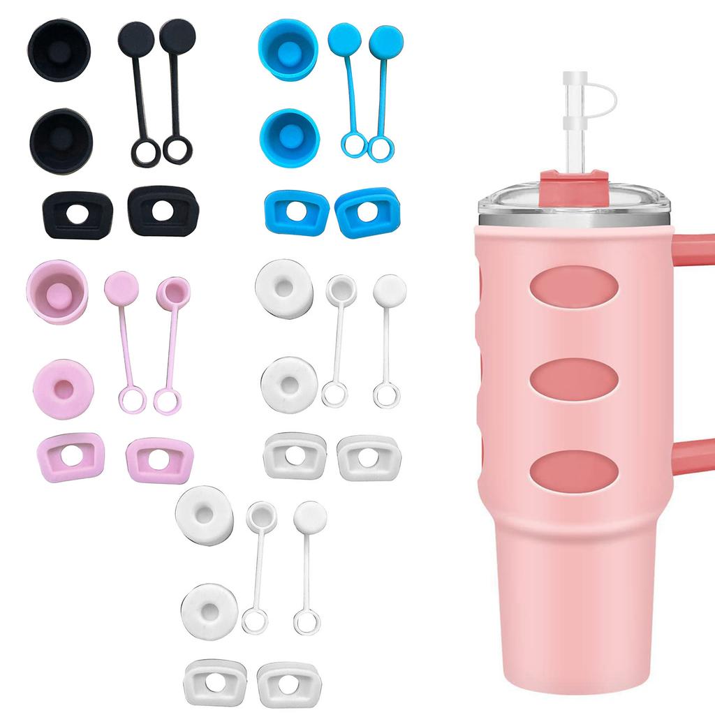 6x Silicone Stopper Set Stanley Cup Spill Proof Stoppers Leak Stoppers Spill Stoppers Anti-dust Stanley Cup Accessory