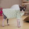 Summer Sphynx Hairless Floral Shirt Cat Clothes for Cat Devon Rex Conis Cat Costume Kitten Outfits Sphynx Cat Dress Pet Supplier