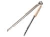 Snow Peak Fire Steel Tongs, Body/Stainless Grip/Beech Wood, N-020