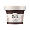 Skinfood Black Sugar Perfect Essential Scrub 2X 210g + 1 Wash-Off Silicone Brush