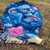 1PC Koala Star Umbrella-8-Rib Reinforced, Automatic Open, Lightweight & Durable, Fashion Accessory for Outdoor, J0408