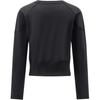 Adidas FOS Sweatshirts Women's Black Crew Neck Moderate LI1401
