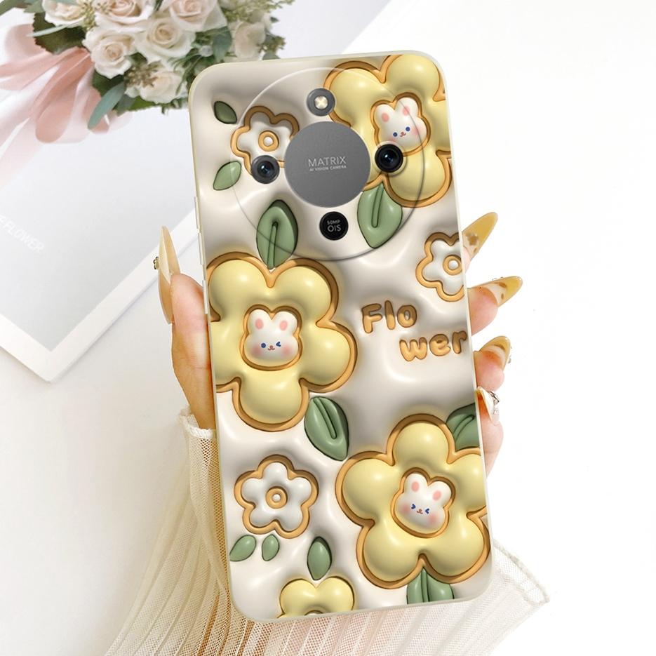 For Honor Magic 8 Lite Case Honor X9d MTN-NX1 Cute Dog Panda Cartoon Cover Silicone Case For Honor X70 X 70 HonorX9d Soft Fundas