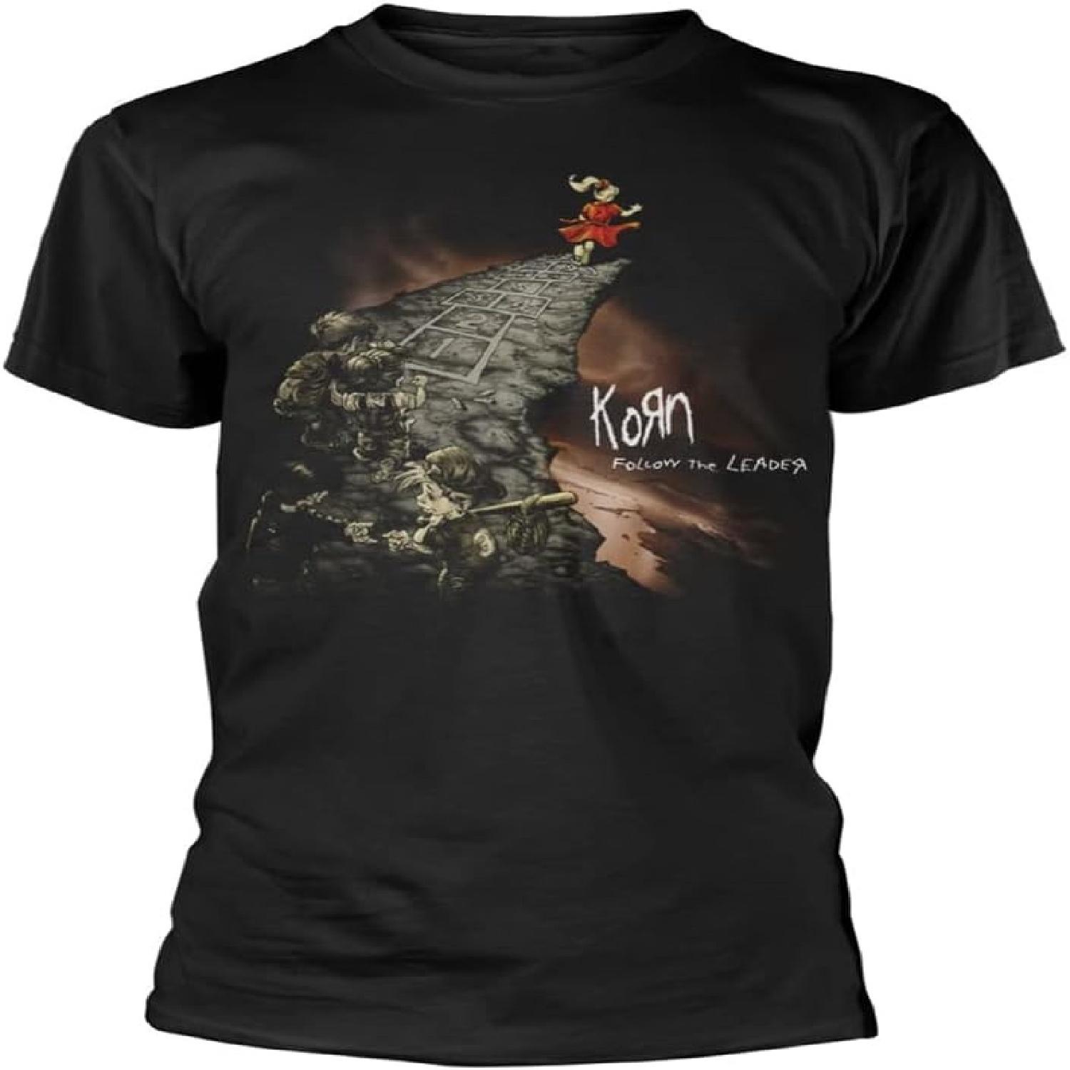 Korn  Follow The Leader  (Black) T-Shirt S