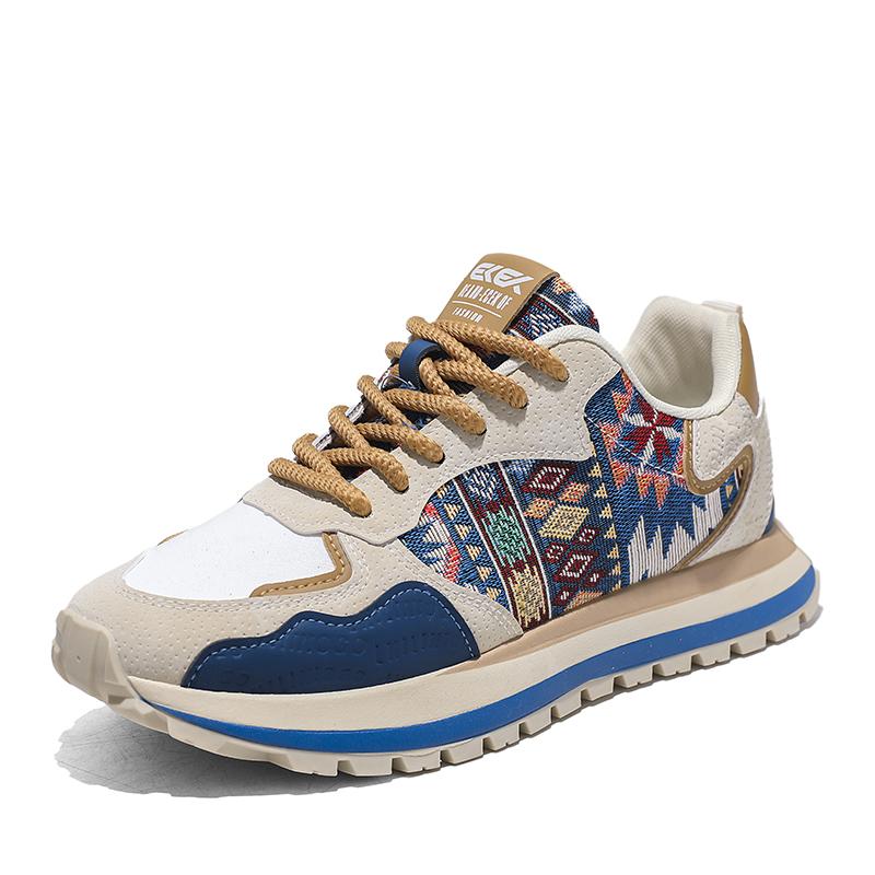 New Large Size Men's Casual Shoes Fashion Platform Comfortable Men's Sneakers Breathable Running Men Sneakers  Hombre