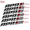AABIN1 Emblema 3D in ABS APR Stage III Adesivo Decorativo per Carrozzeria e Bagagliaio per Volkswagen Vw T5 Cc Scirocco Tiguan Mk2 Polo 6R Jetta Mk6 Gti Golf