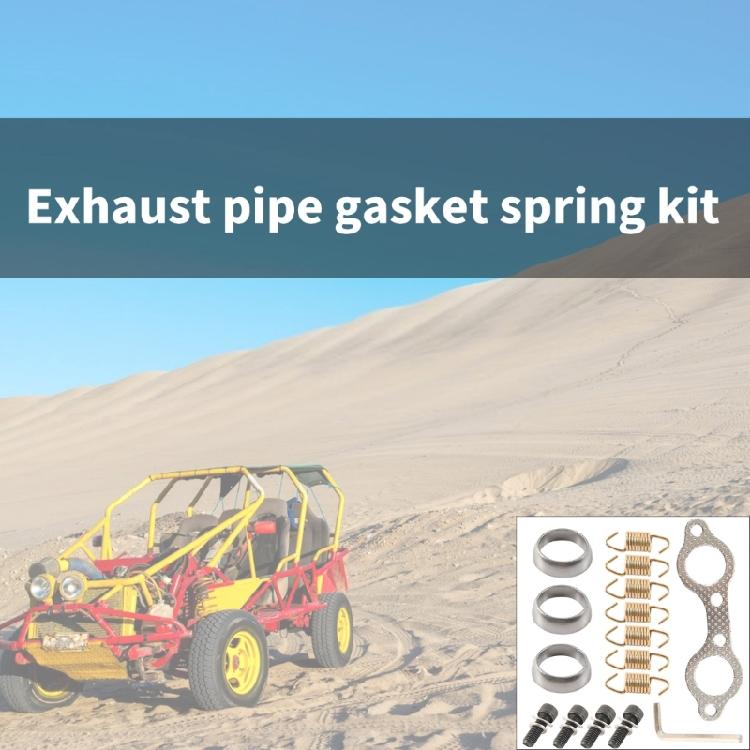 Professional Exhaust Manifold Gasket Spring set Stable Exhaust System Upgrades Simple Installation Suitable for Vehicles
