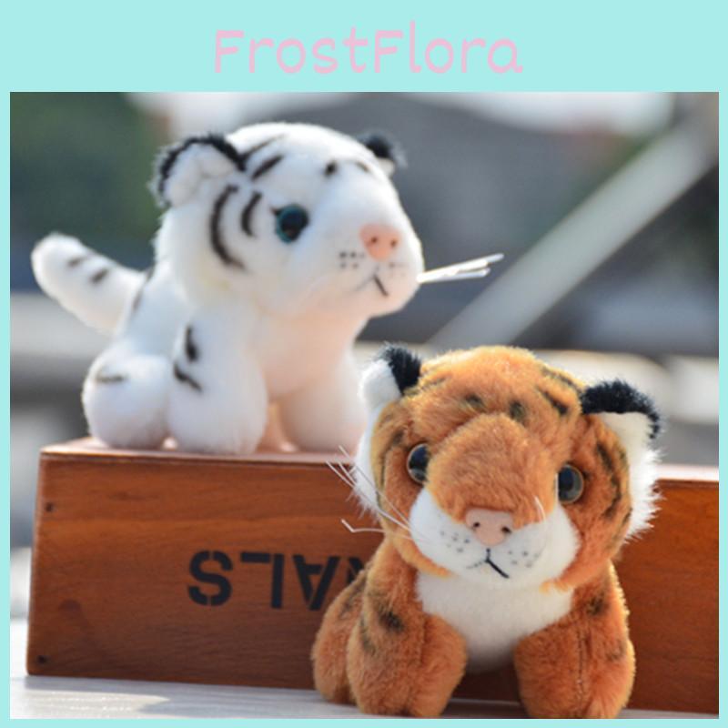 Adorable Mini Tigre Peluche Animal en Peluche Mignon Petit Poupée Réaliste Jouet