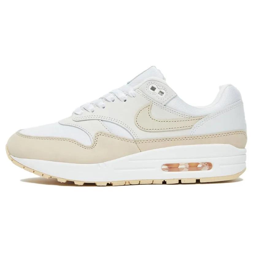 Nike Womens Air Max 1 Premium 'Sanddrift' (women's sizes) Summit White / Sanddrift / Phantom Casual Shoes FB5060 100