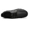 Genuine Leather Outdoor Casual Men Shoes Adult Black Brown Big Size 47 48 Autumn Winter Wear-Resisting