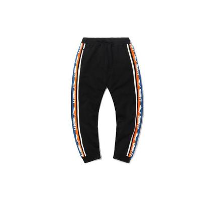 Li Ning Sports Fashion Series Cuffed Sweatpants Men Bottoms Black AKLQ589-1