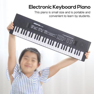 61 Keys Digital Music Electronic Keyboard Kids Multifunctional Electric Piano for Piano Student