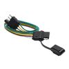 4 Pin Trailer Wiring Harness Connector Plugs Universal ABS Construction Quick Install Waterproof for RVs Trucks SUVs