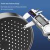 Larsd Pressurized Water-Saving Round Ultra-Thin Top Spray Shower Head