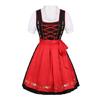 Set Costume Bavarese Tedesco Oktoberfest per Donne Adulte, Vestiti Dirndl Costume da Birra per Halloween e Carnevale del Festival della Birra