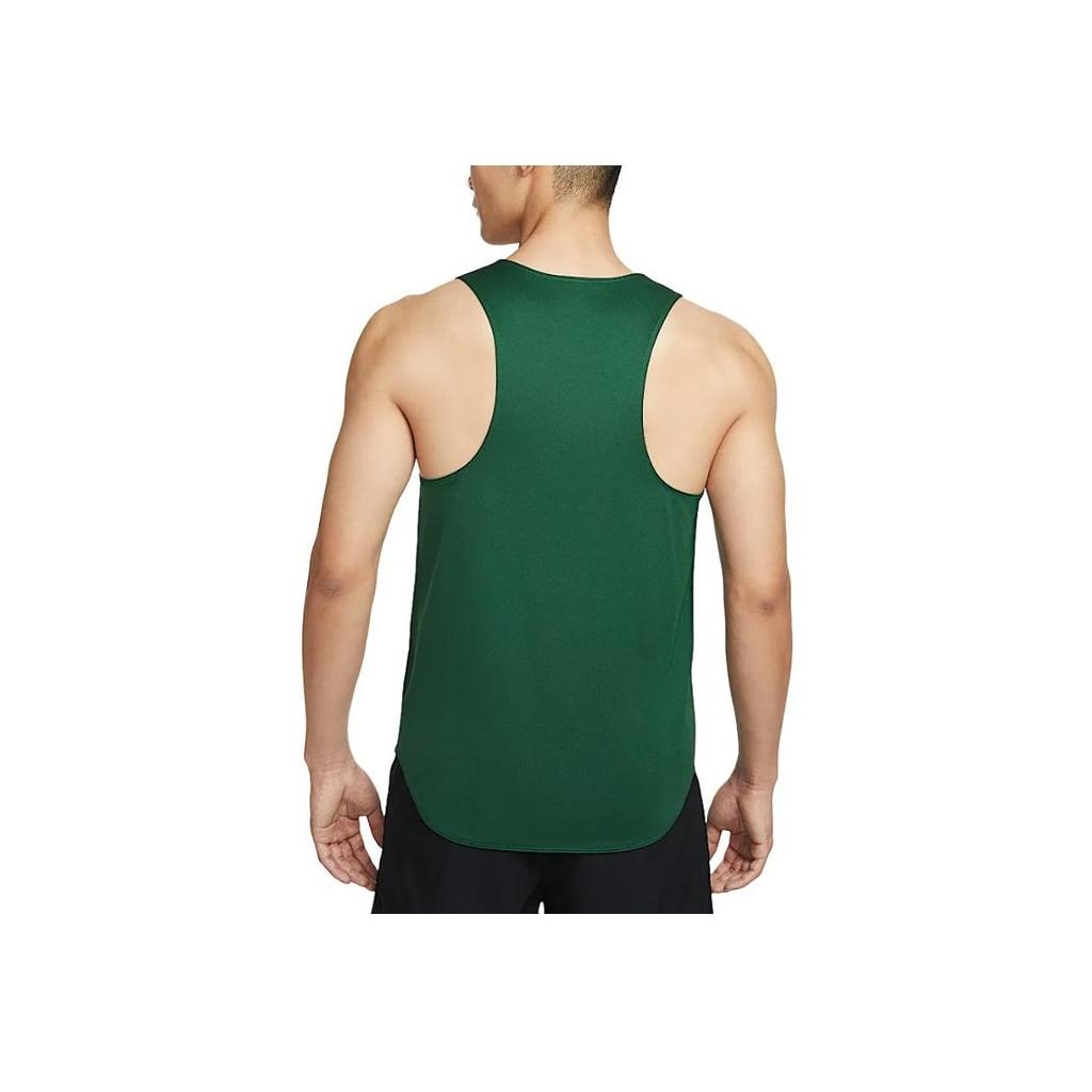 Nike Dri-Fit Quick-Dry Comfortable Versatile Tank Top Men Tops Canyon-Green IB8747-341