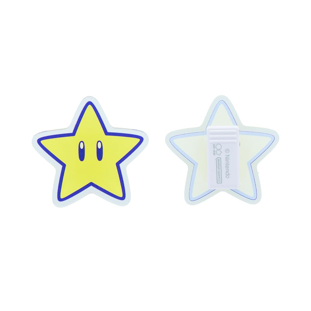 Stationery Super Mario Acrylic S3625591 Sun-Star Clip, Ally,