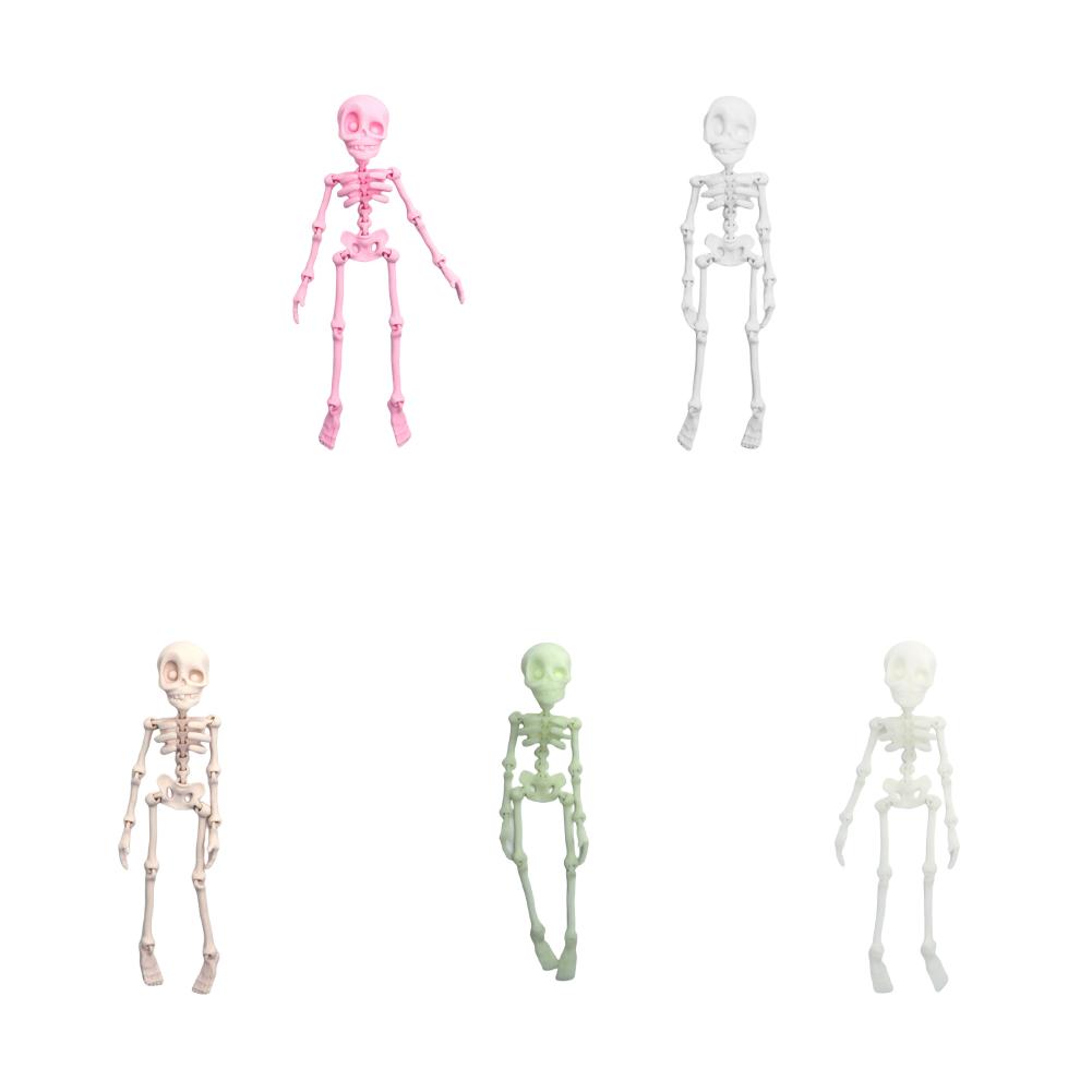 Halloween Funny Gothic Skull Magnet 3D Printed Horror Skull Magnet Fridge Sticker for Halloween Kitchen Office Whiteboards