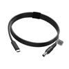 USB C To DC Power Charging Cable 10m 32.8ft 20V 5A Output Type C Male To DC 5.5x2.1mm Male Cord for 
