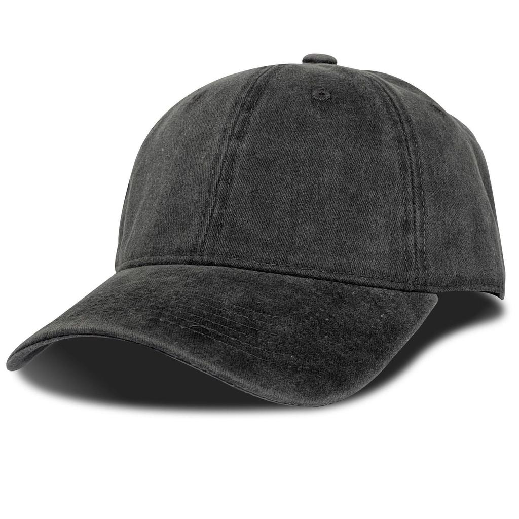 Vintage Distressed Washed Cotton Baseball Cap - High-End Sun Hat
