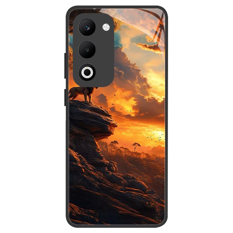 For OPPO A5 A5M Case Luxury Tempered Glass Phone Case For Oppo A5i Pro Shockproof Hard PC Back Cover Camera Protection Fundas