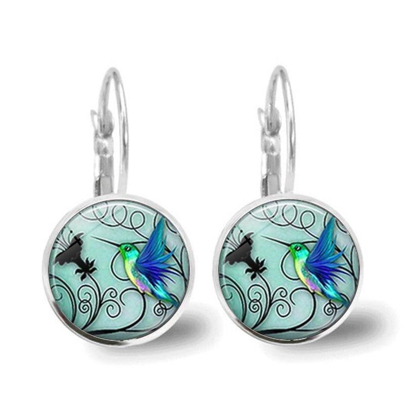 

Модні сережки Y2K Vintage Marigold Time Gem Flower Earring Пряжка