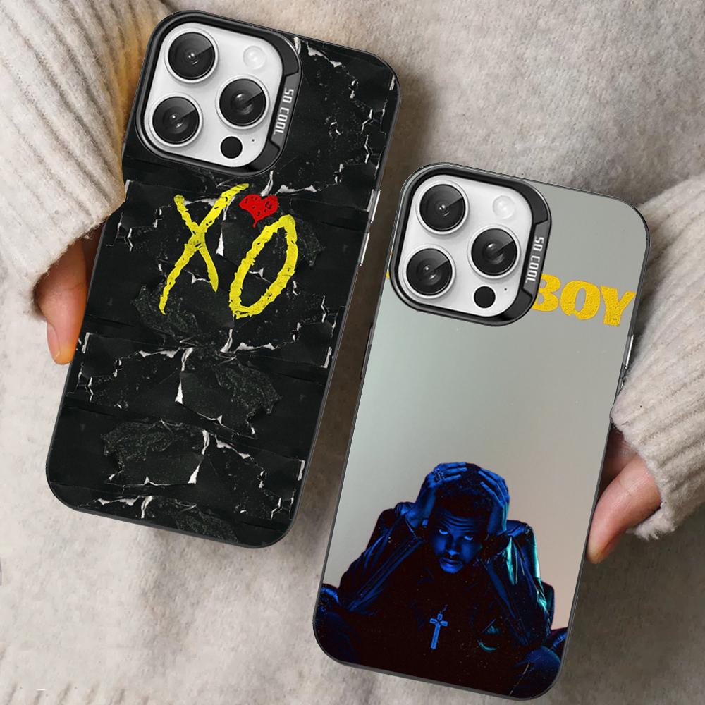 The Weeknd Xo (6) Phone Case For iPhone 16 15 14 13 12 11 Pro Max X XR XSMAX 8 7 Plus Matte Shockproof Back Cover